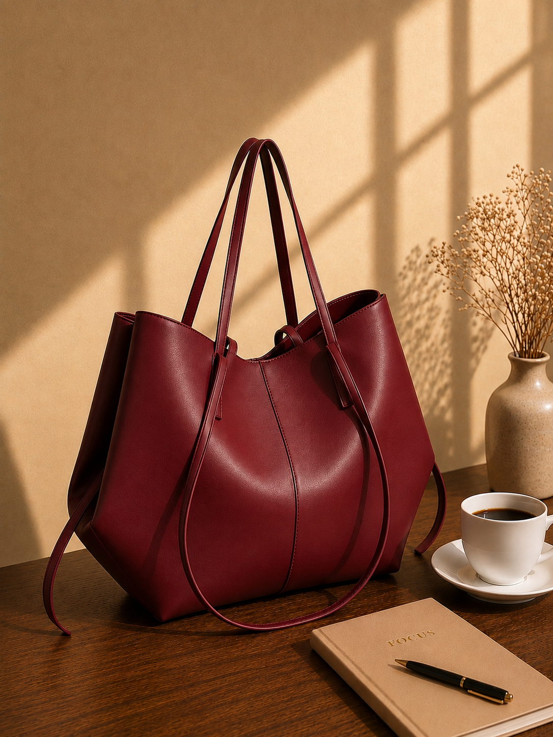 Urban - Tote - Maroon