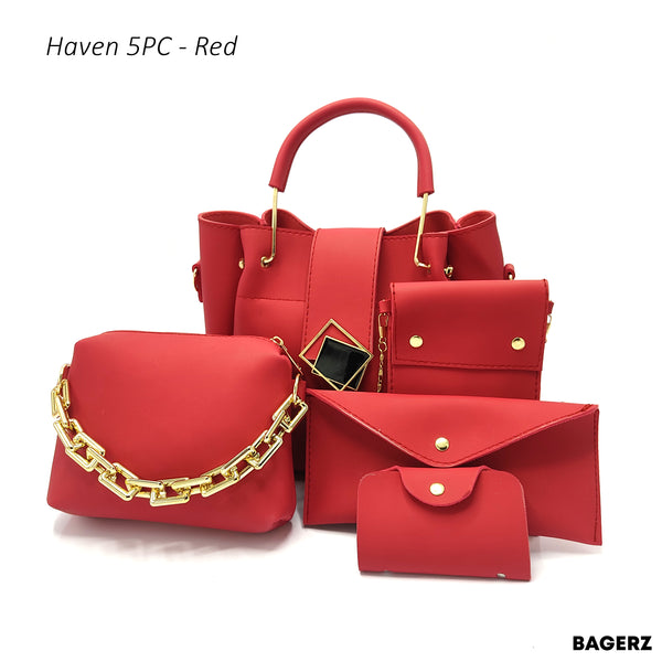 Haven 5PC - Red