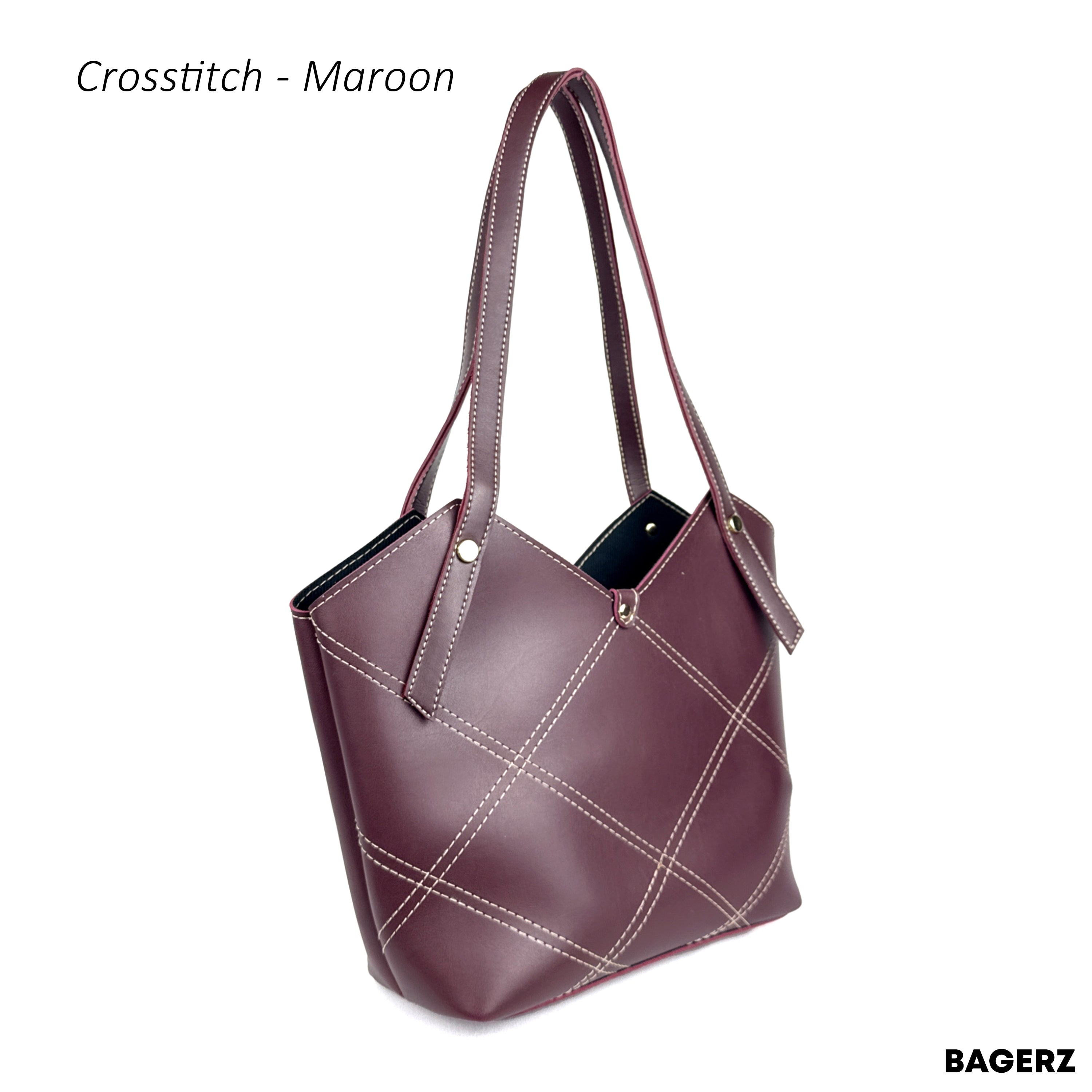 Crosstitch - Maroon