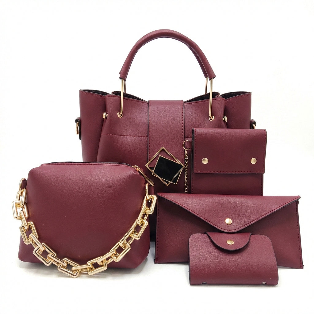 Haven 5PC - Maroon