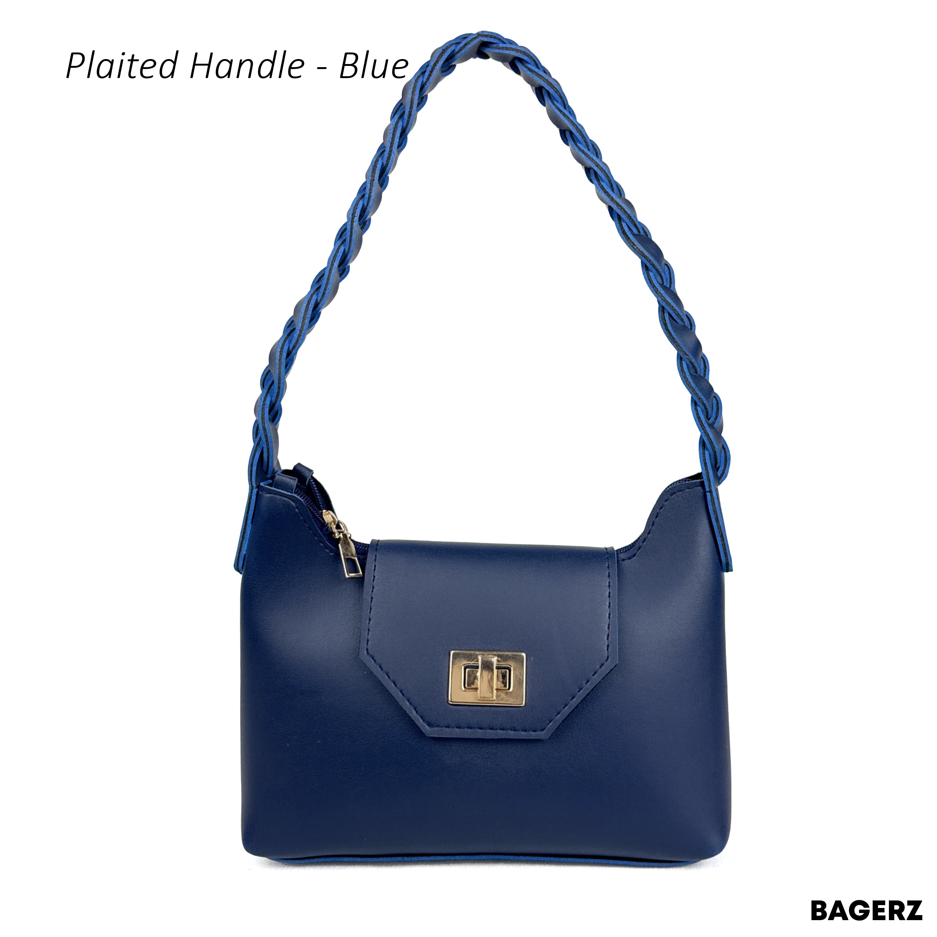 Plaited Handle - Blue