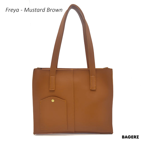 Freya - Mustard Brown