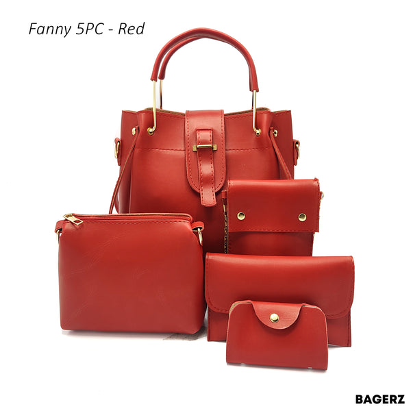 Fanny 5PC - Red