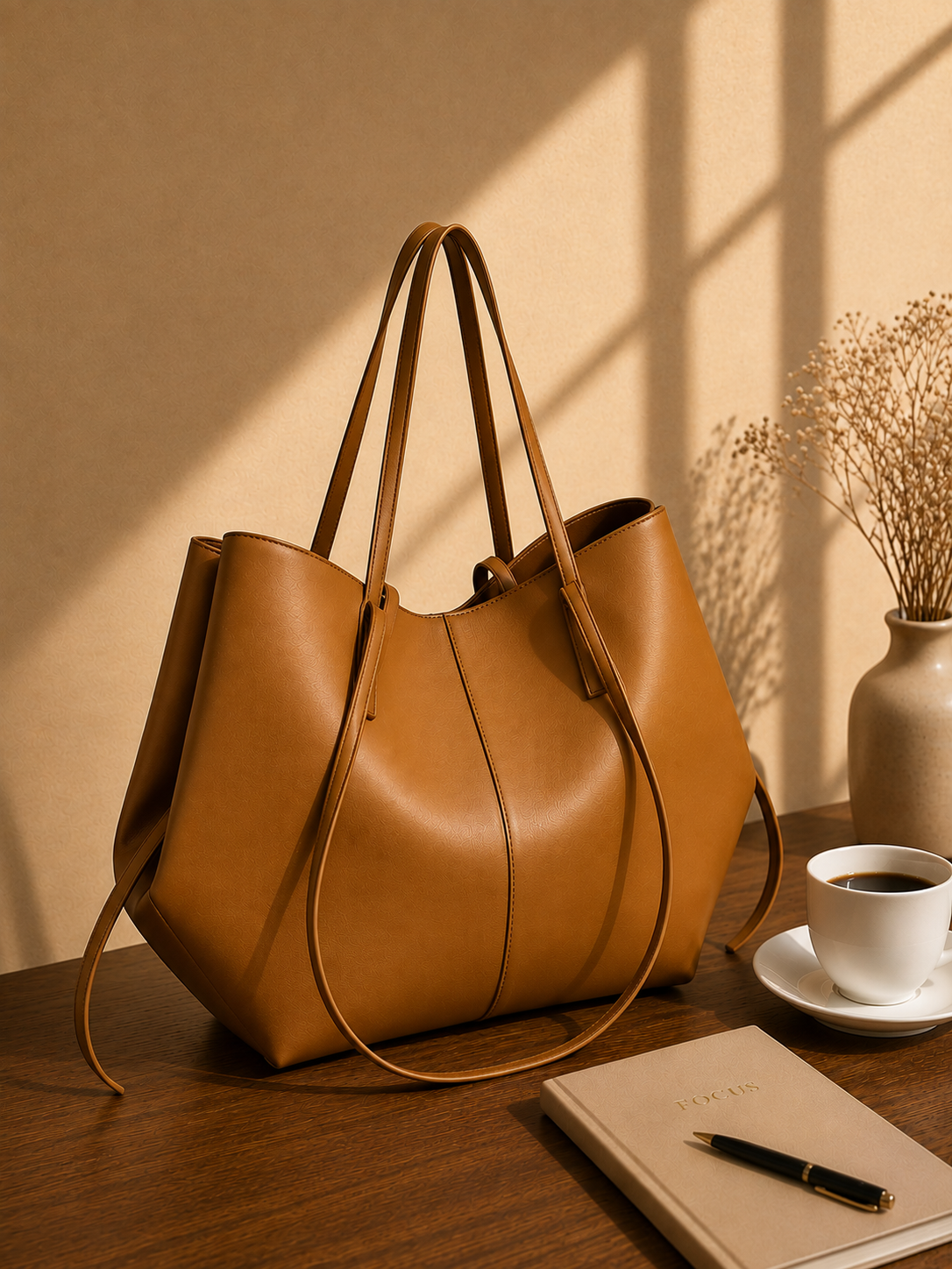 Urban - Tote - Mustard Brown