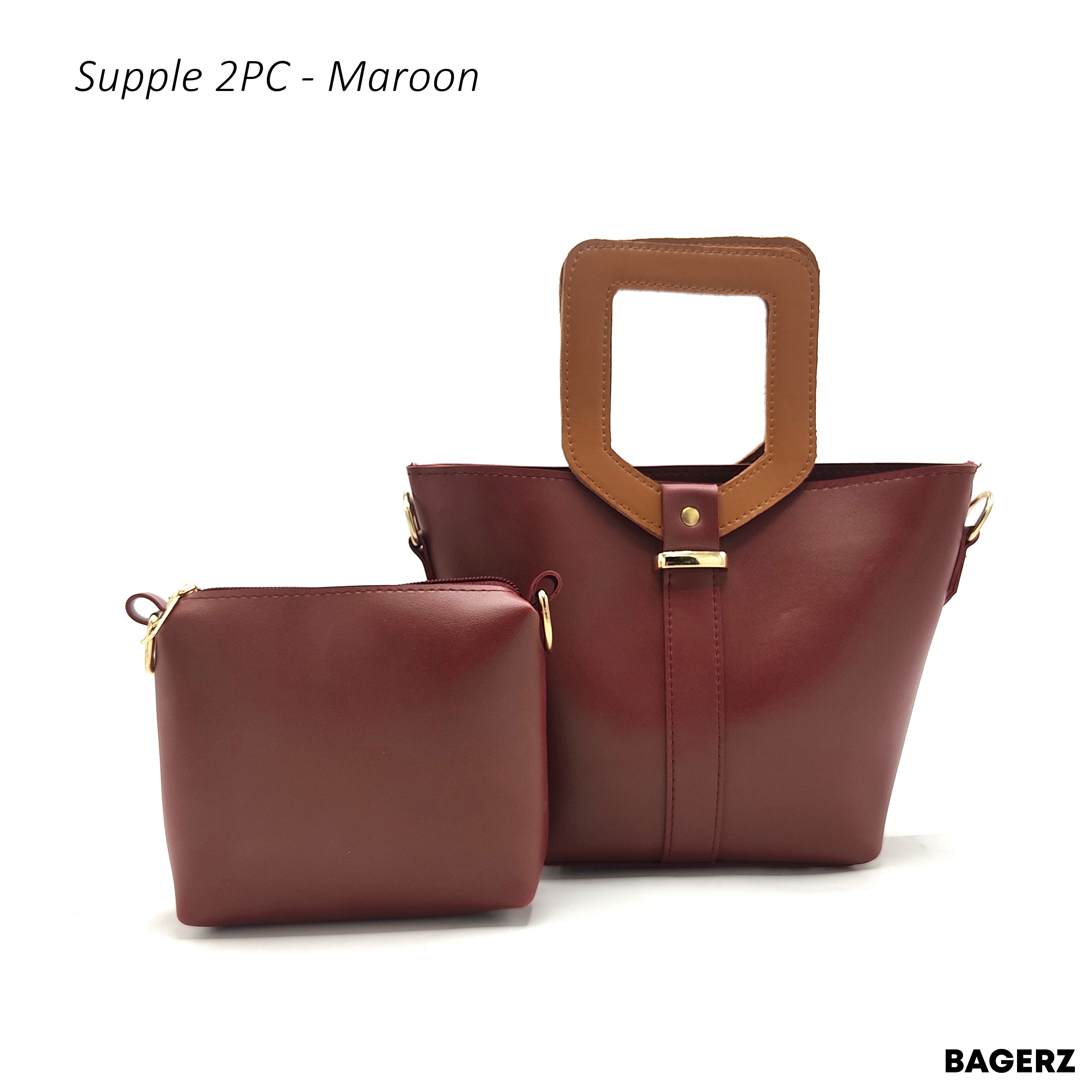 Supple 2PC - Maroon