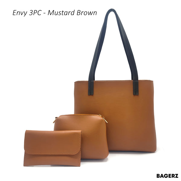 Envy 3PC - Mustard Brown