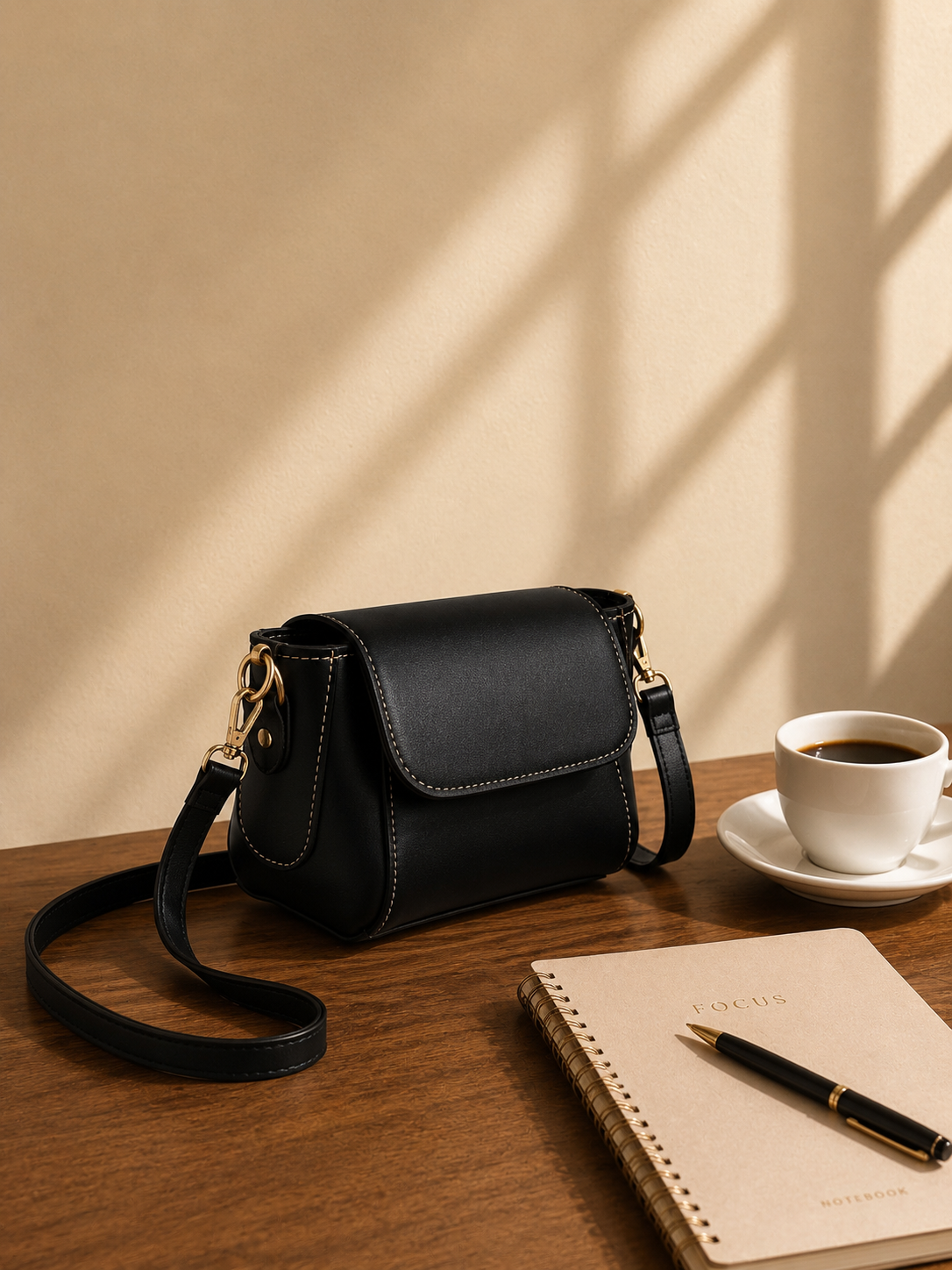 Metro Chic - Crossbody - Black