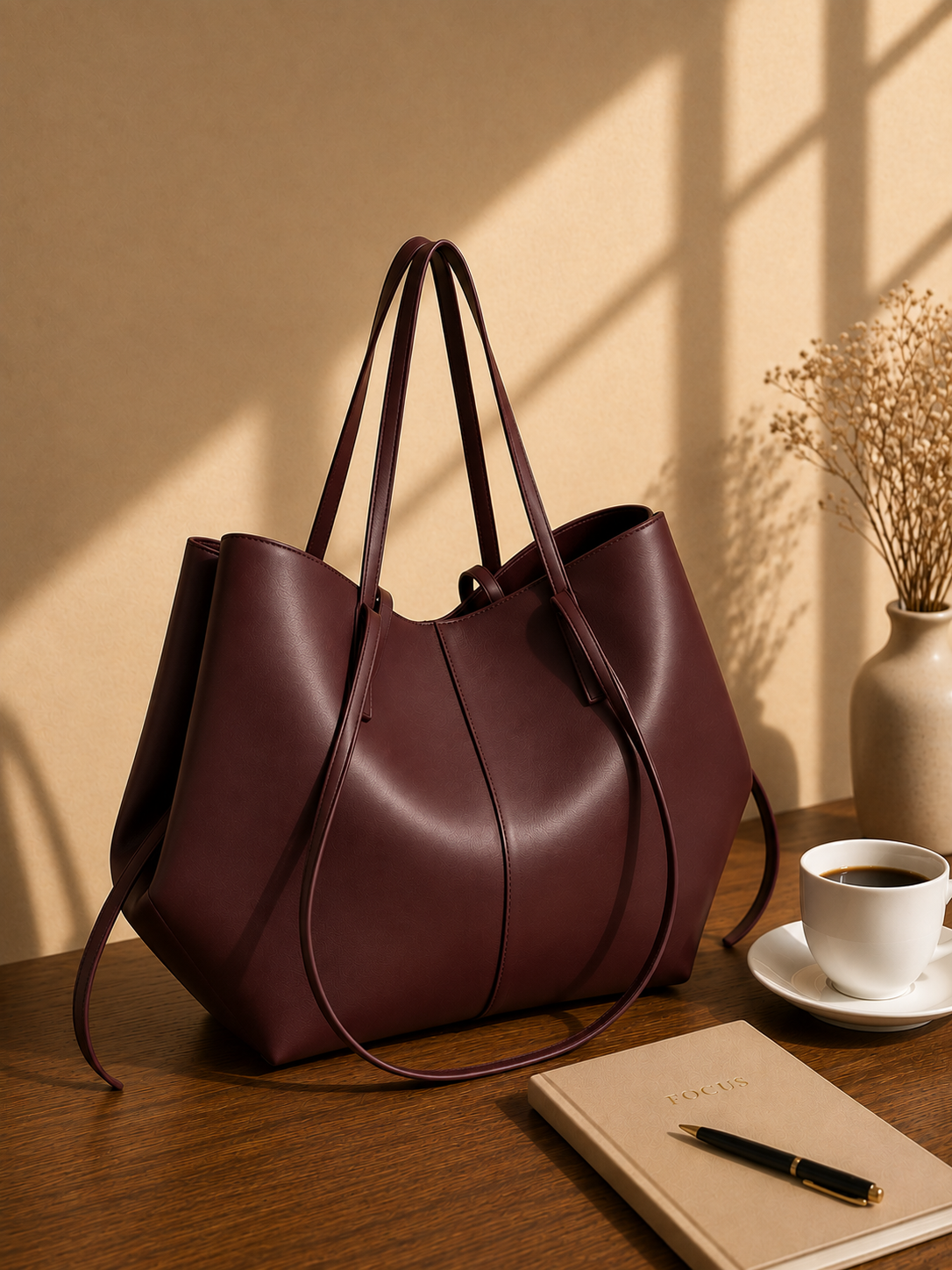 Urban - Tote - Maroon