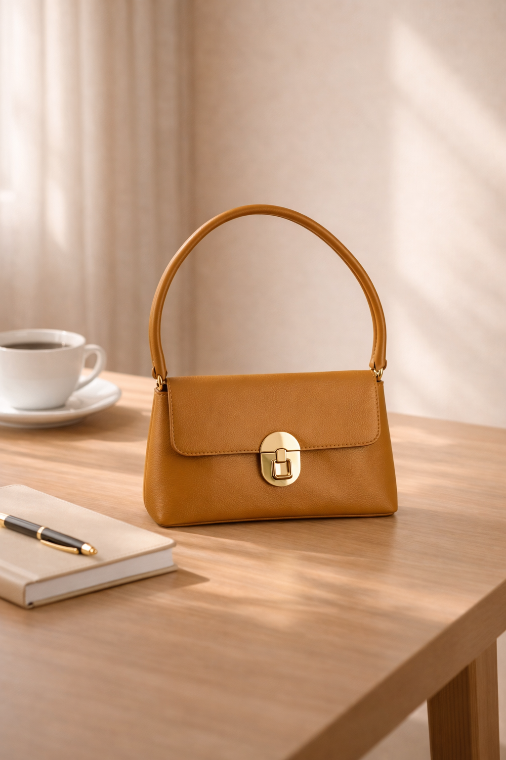 Armpit Bag - Mustard Brown
