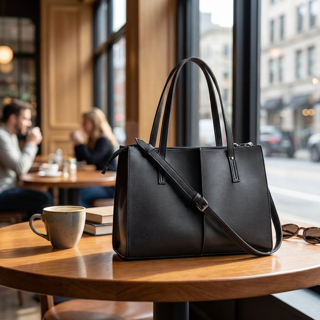 work tote bag -  Black