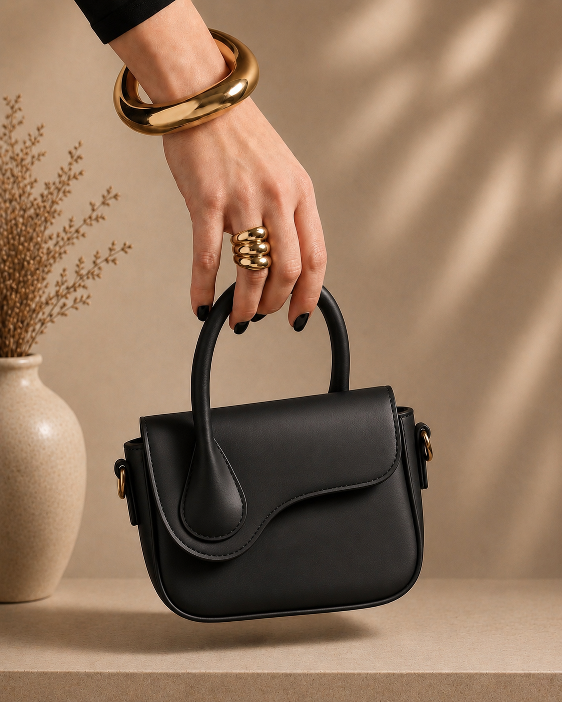 Luxe - Crossbody - Black