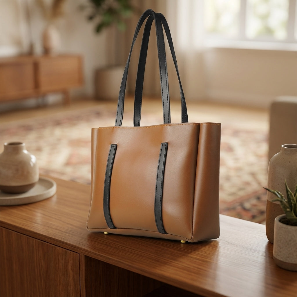 Stay Bag - Brown & Black