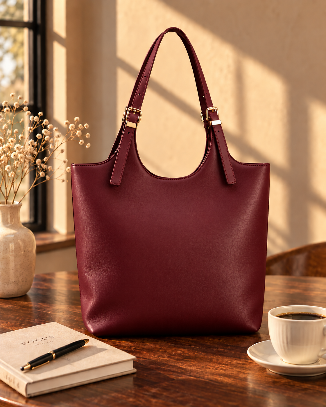 Tall Bag - Maroon