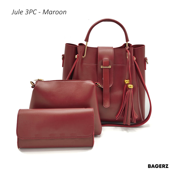 Jule 3PC - Maroon