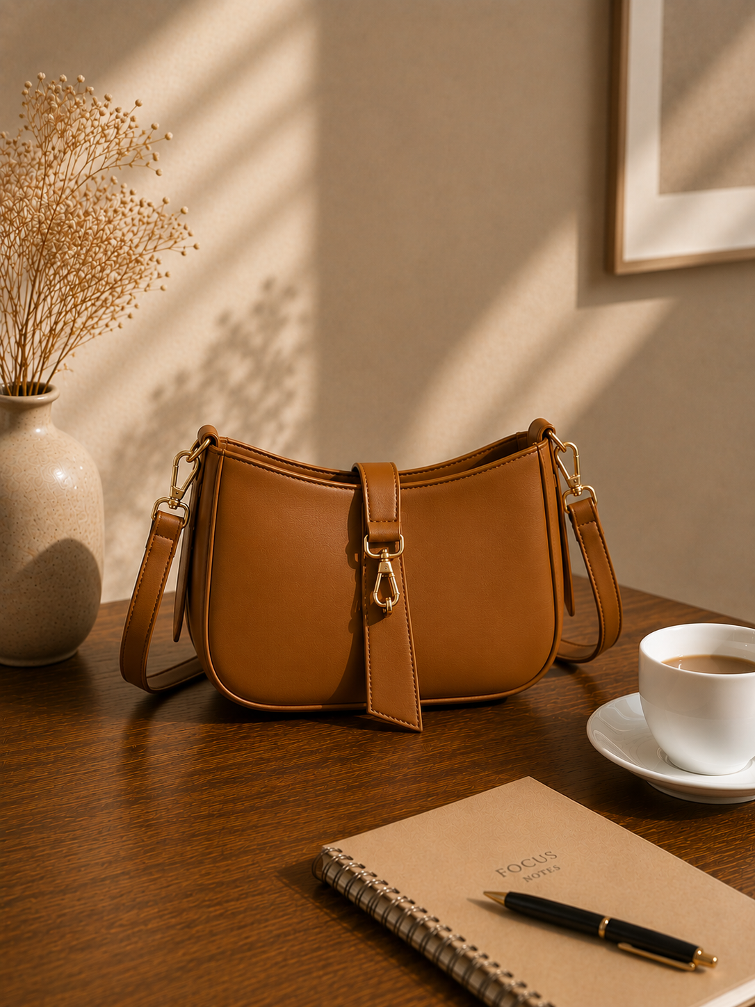 Vogue - Crossbody - Mustard Brown