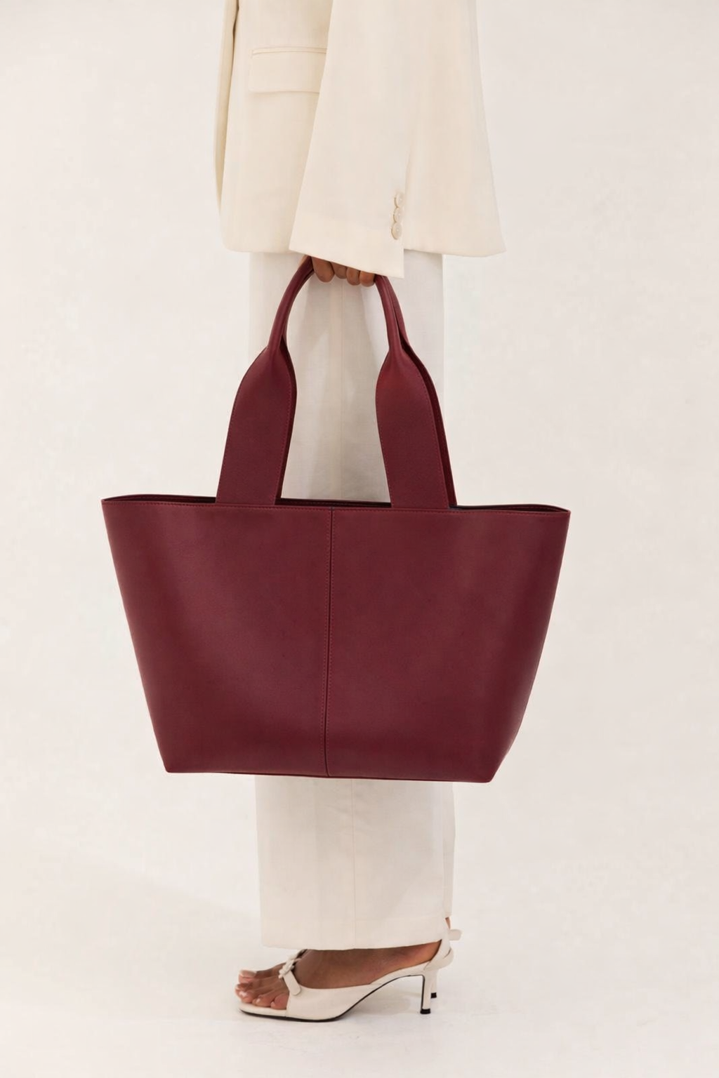Mode Tote - Maroon