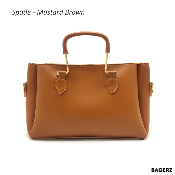 Spade - Mustard Brown
