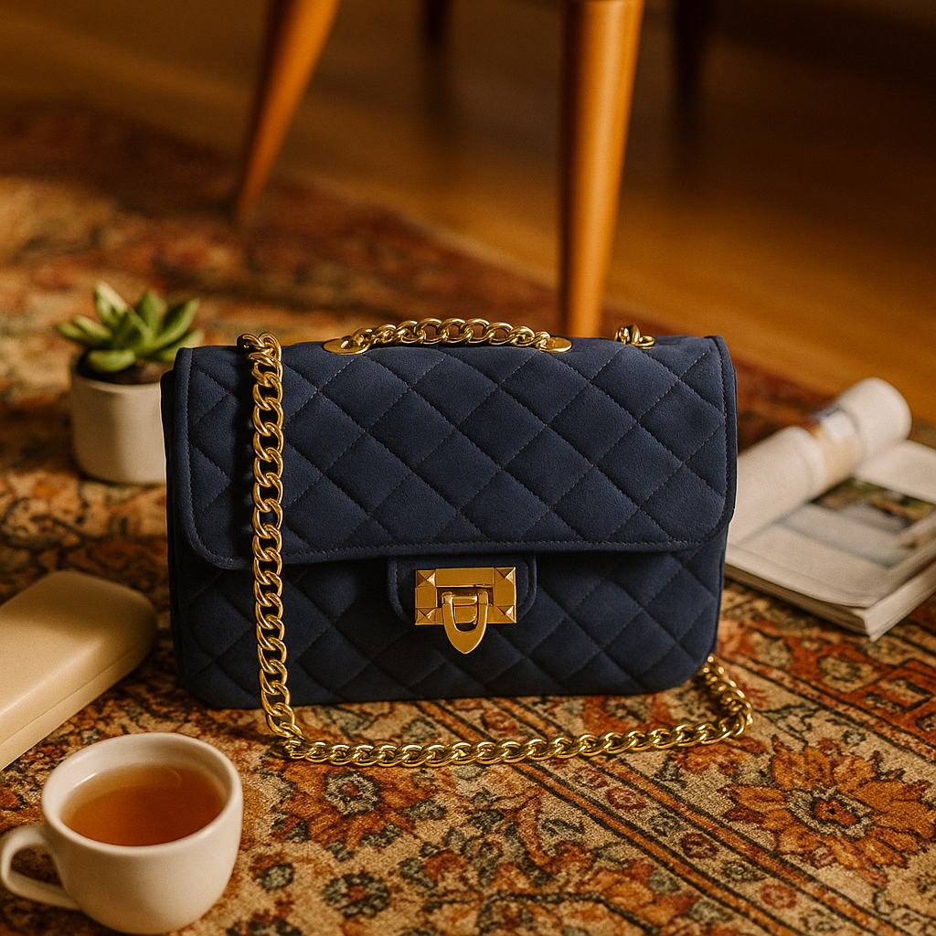 Cross Suede - Blue