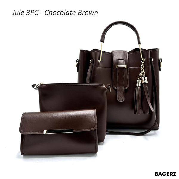 Jule 3PC - Chocolate Brown