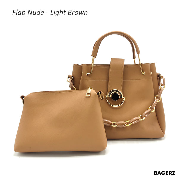 Flap Nude - Light Brown