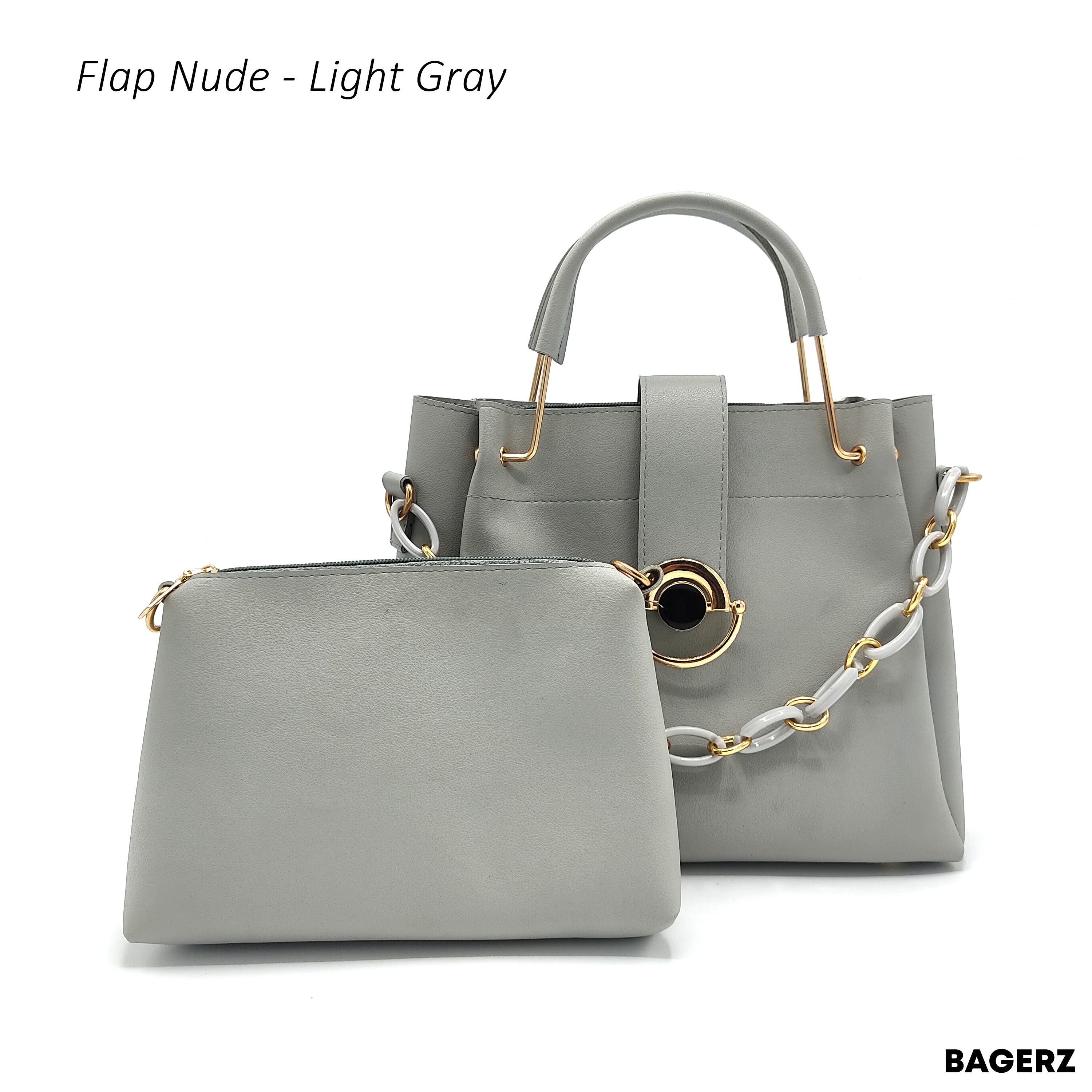 Flap Nude - Light Gray