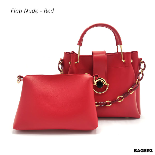 Flap Nude - Red