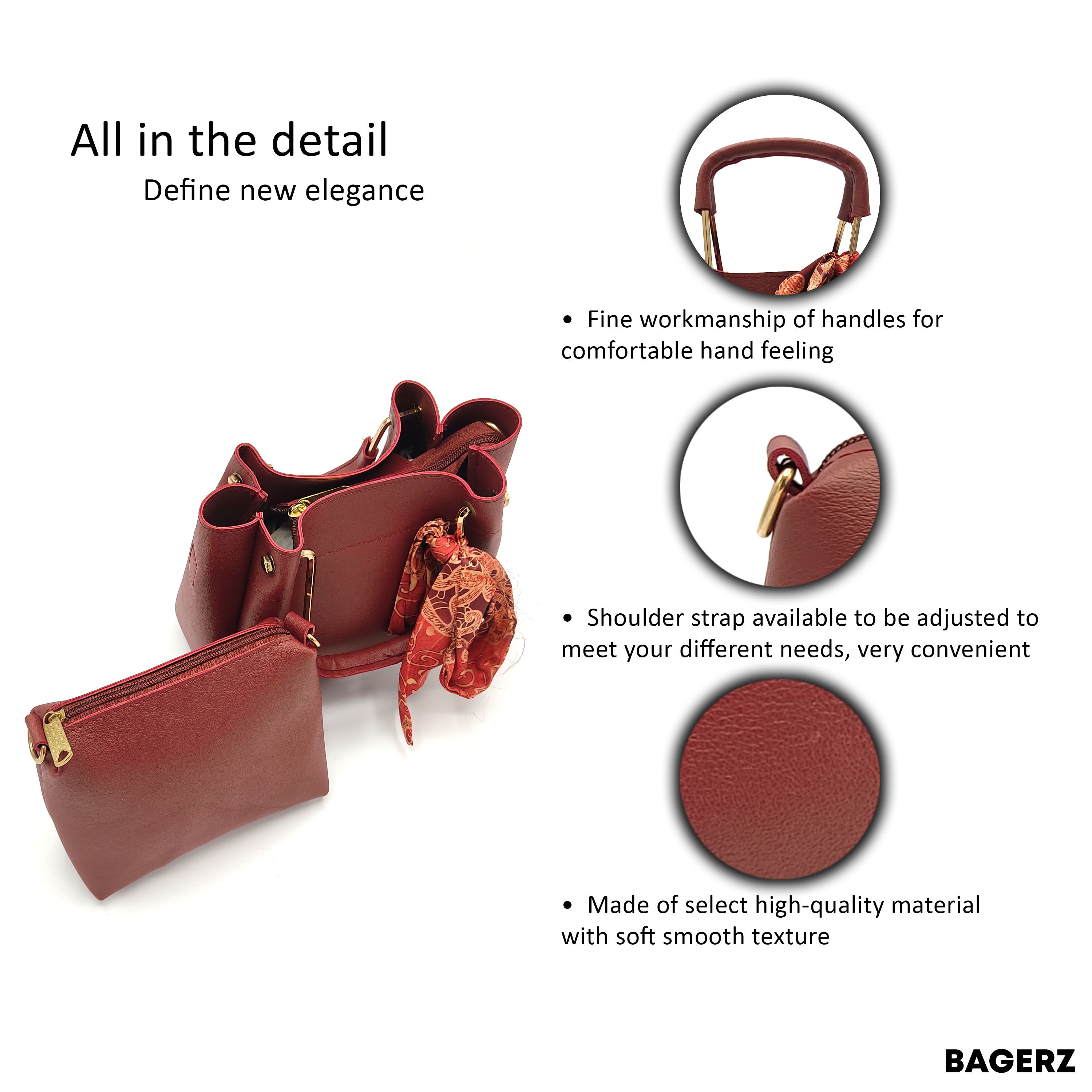 Fantastic Nude XII - S(Maroon)